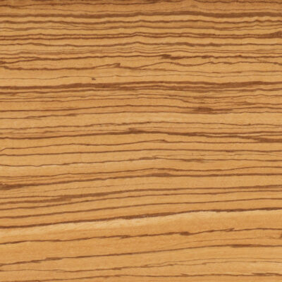 Zebrano 125cm X 19cm - 2 sheets - 0.6mm thick